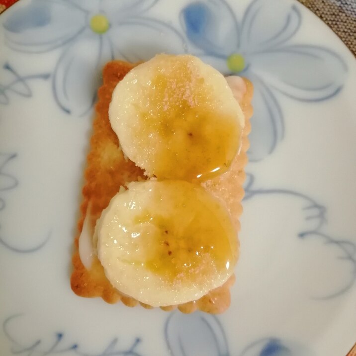 バナナ砂糖メープルシロップマヨココナッツサブレ